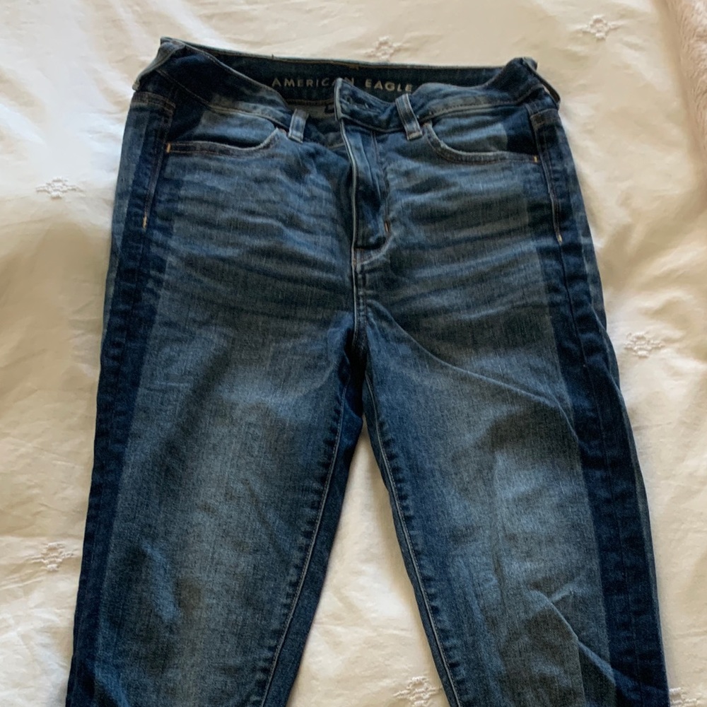 American eagle high waisted skinny jeans size 4